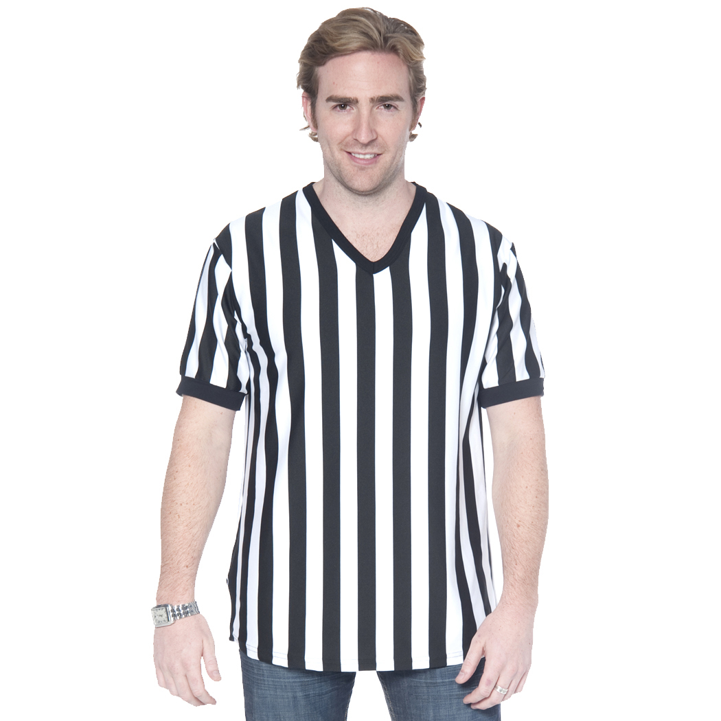 referee t shirt men vneck