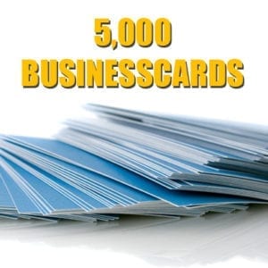 5000 Business Card Print Special!