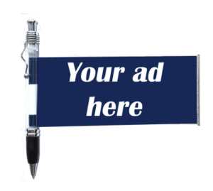Scroll Out Retractable Banner Pens 15 Day Turn around