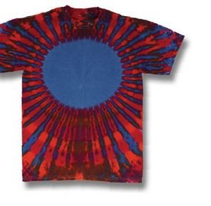 Center Circle 66 Tie Dye T Shirt