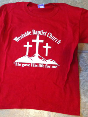 church tshirt printing