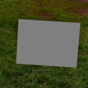 12x18 blank white yard signs for sharpie writing